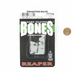 RPR77734 Graveyard Finial Orbs Miniature 25mm Heroic Scale Figure Dark Heaven Bones (ONLINE ORDER ONLY)
