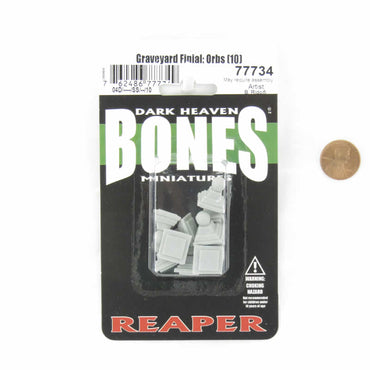 RPR77734 Graveyard Finial Orbs Miniature 25mm Heroic Scale Figure Dark Heaven Bones (ONLINE ORDER ONLY)