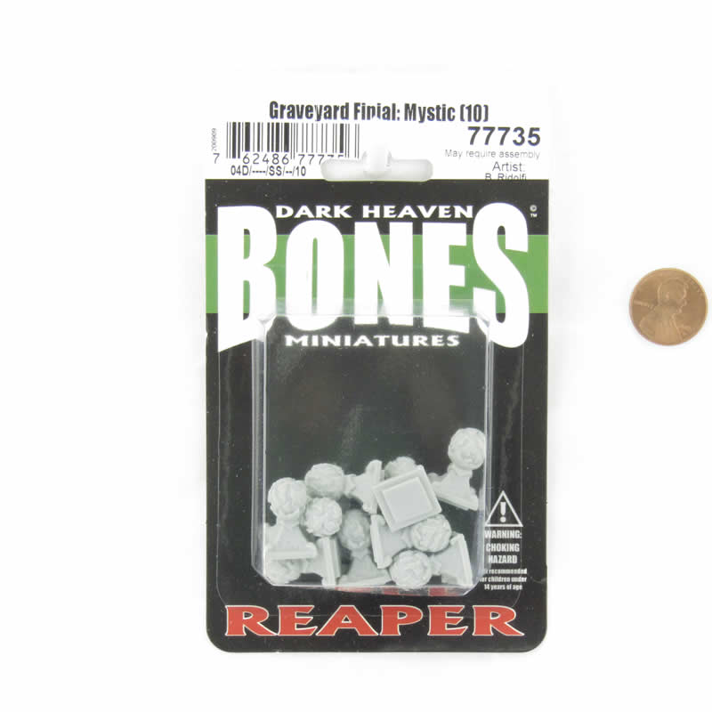RPR77735 Graveyard Finial Mystic Miniature 25mm Heroic Scale Figure Dark Heaven Bones (ONLINE ORDER ONLY)