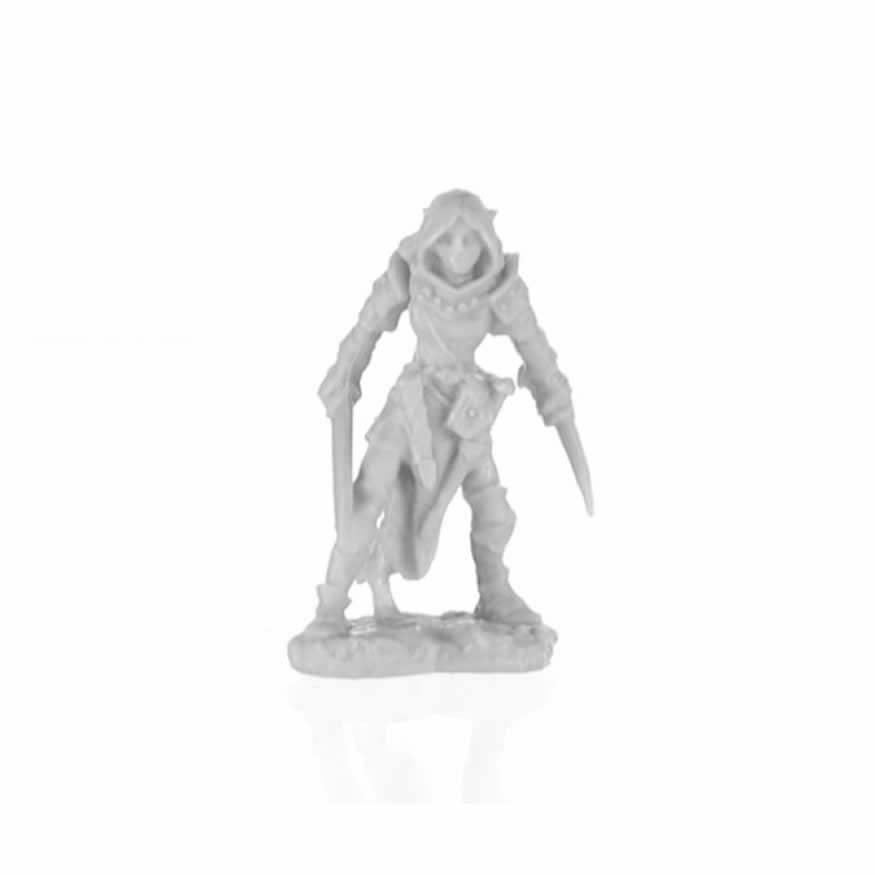 RPR77741 Shardis Female Elf Rogue Miniature 25mm Heroic Scale Figure Dark Heaven Bones (ONLINE ORDER ONLY)