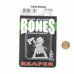 RPR77752 Female Minotaur Miniature 25mm Heroic Scale Figure Dark Heaven Bones (ONLINE ORDER ONLY)