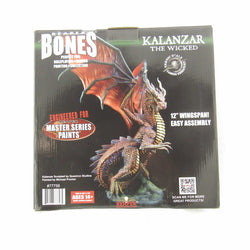 RPR77758 Kalanzar the Wicked Dragon Miniature 25mm Heroic Scale Figure Dark Heaven Bones (ONLINE ORDER ONLY)