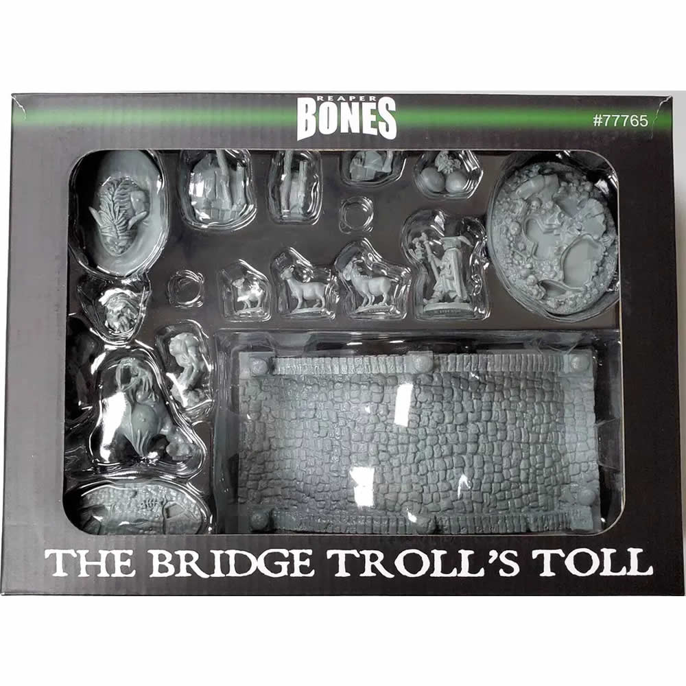 RPR77765 The Bridge Trolls Toll Boxed Set Miniature 25mm Heroic Scale Figure Dark Heaven Bones (ONLINE ORDER ONLY)