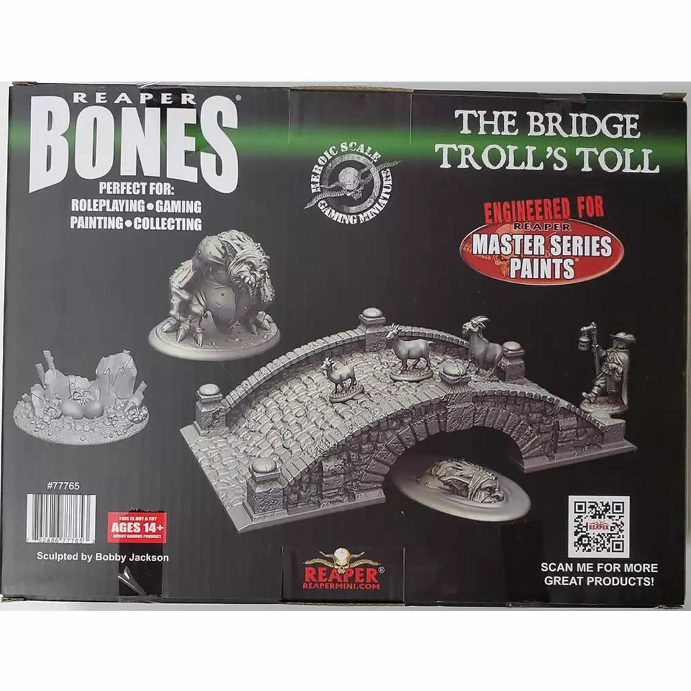 RPR77765 The Bridge Trolls Toll Boxed Set Miniature 25mm Heroic Scale Figure Dark Heaven Bones (ONLINE ORDER ONLY)