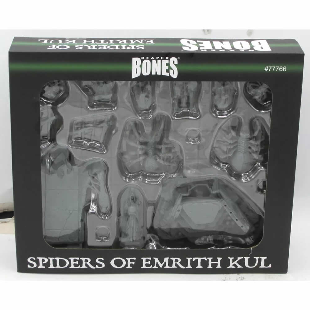 RPR77766 The Spiders of Emrith Kul Boxed Set Miniature 25mm Heroic Scale Figure Dark Heaven Bones (ONLINE ORDER ONLY)