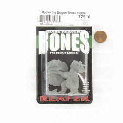 RPR77916 Rocky Brush Holder Miniature 25mm Heroic Scale Figure Dark Heaven Bones Reaper Miniatures (ONLINE ORDER ONLY)