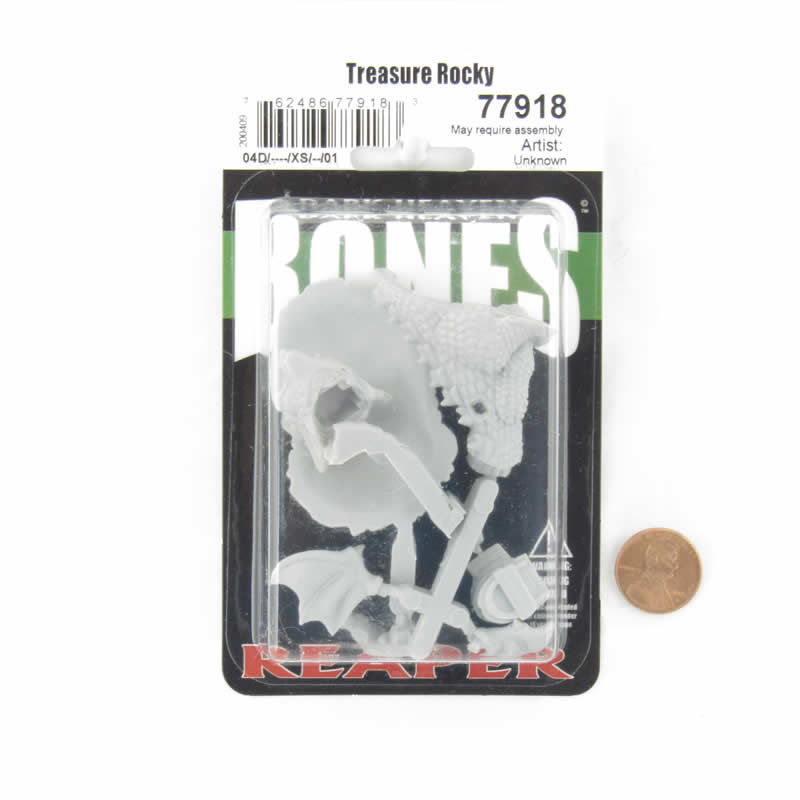 RPR77918 Treasure Rocky Miniature 25mm Heroic Scale Figure Dark Heaven Bones (ONLINE ORDER ONLY)