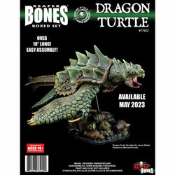 RPR77922 Dragon Turtle Miniature 25mm Heroic Scale Figure Dark Heaven Bones (ONLINE ORDER ONLY)