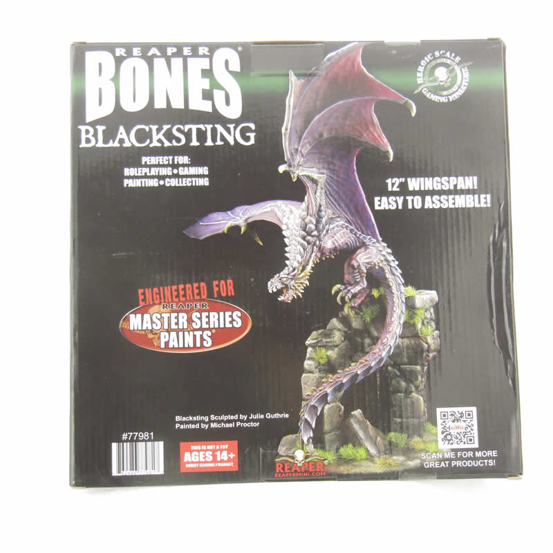 RPR77981 Blacksting the Wyvern Miniature 25mm Heroic Scale Figure Dark Heaven Bones (ONLINE ORDER ONLY)