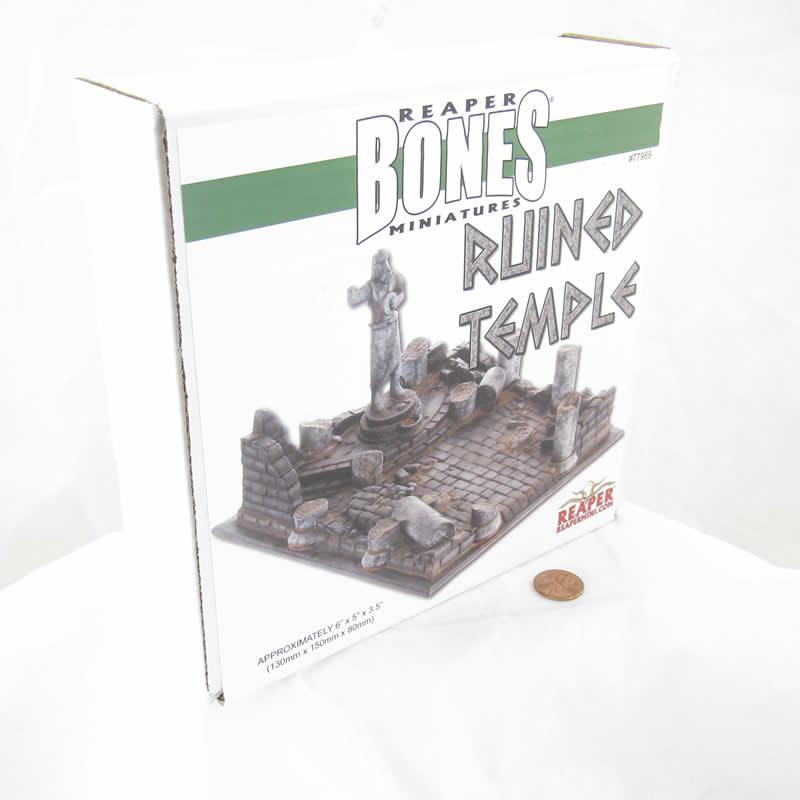 RPR77989 Ruined Temple Miniature 25mm Heroic Scale Figure Dark Heaven Bones (ONLINE ORDER ONLY)