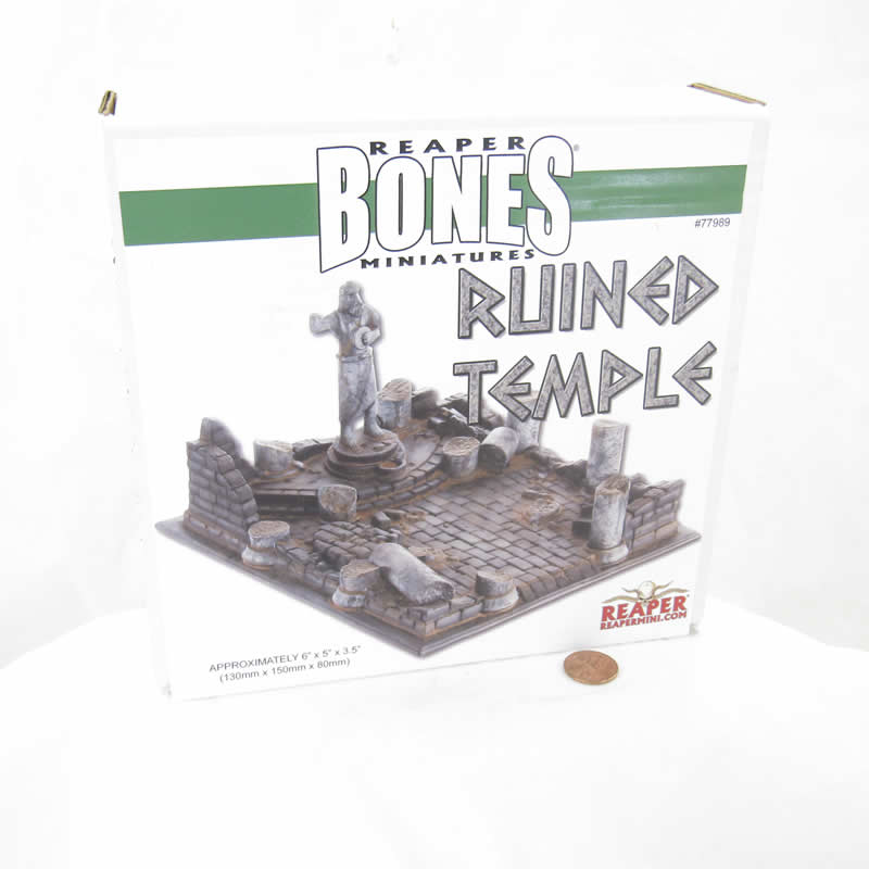 RPR77989 Ruined Temple Miniature 25mm Heroic Scale Figure Dark Heaven Bones (ONLINE ORDER ONLY)