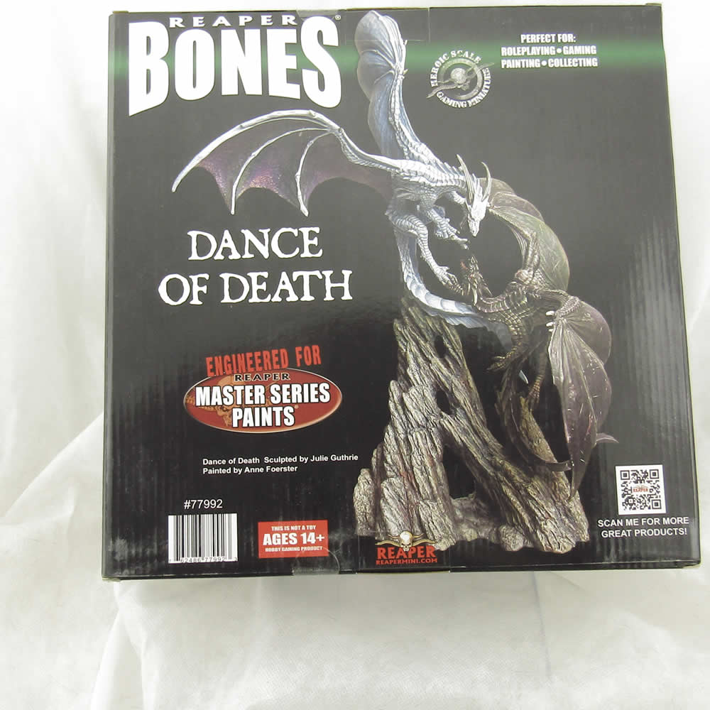RPR77992 Dance of Death Dragon Miniature 25mm Heroic Scale Figure Dark Heaven Bones (ONLINE ORDER ONLY)