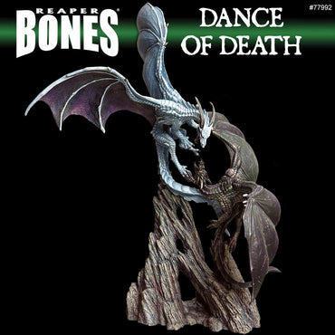 RPR77992 Dance of Death Dragon Miniature 25mm Heroic Scale Figure Dark Heaven Bones (ONLINE ORDER ONLY)