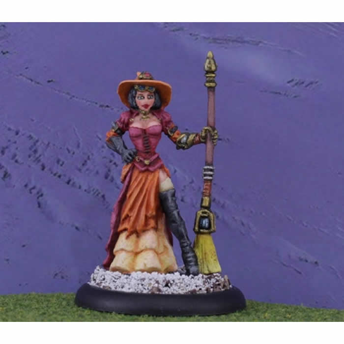 RPR80006 Dita Steampunk Witch Miniature 25mm Heroic Scale (ONLINE ORDER ONLY)