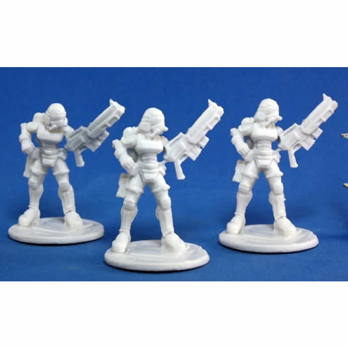 RPR80013 Nova Corp Female Soldier Miniature 25mm Heroic Scale (ONLINE ORDER ONLY)