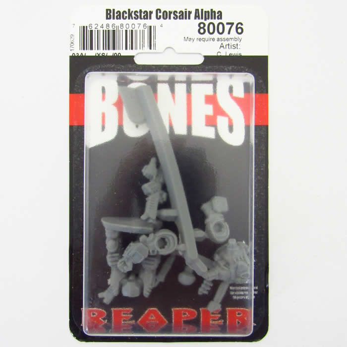 RPR80076 Blackstar Corsair Alpha Miniature 25mm Heroic Scale (ONLINE ORDER ONLY)