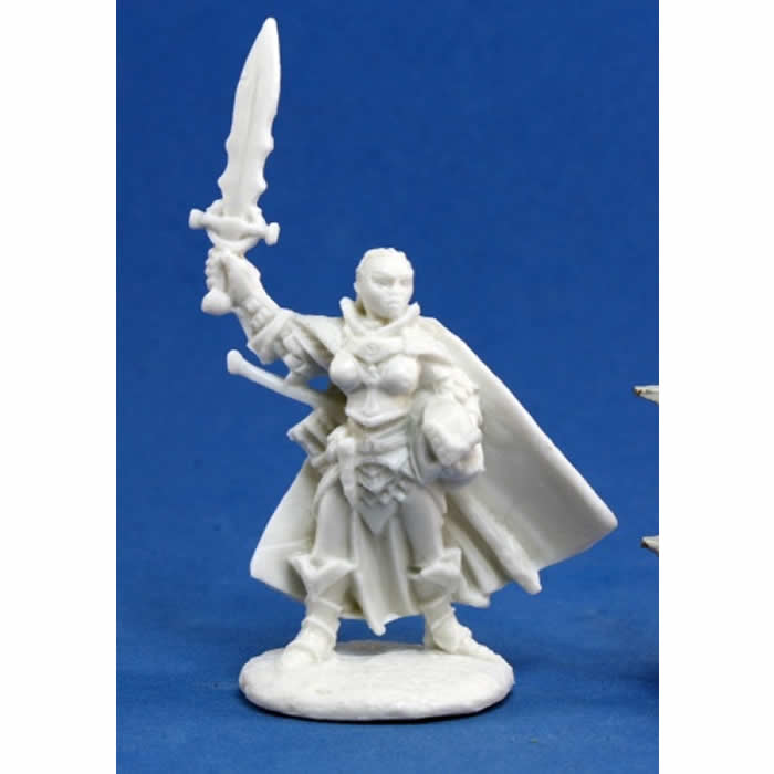 RPR89011 Seelah Iconic Paladin Miniature 25mm Heroic Scale Pathfinder (ONLINE ORDER ONLY)