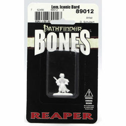 RPR89012 Lem Iconic Bard Miniature 25mm Heroic Scale Figure Pathfinder Bones (ONLINE ORDER ONLY)