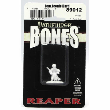 RPR89012 Lem Iconic Bard Miniature 25mm Heroic Scale Figure Pathfinder Bones (ONLINE ORDER ONLY)