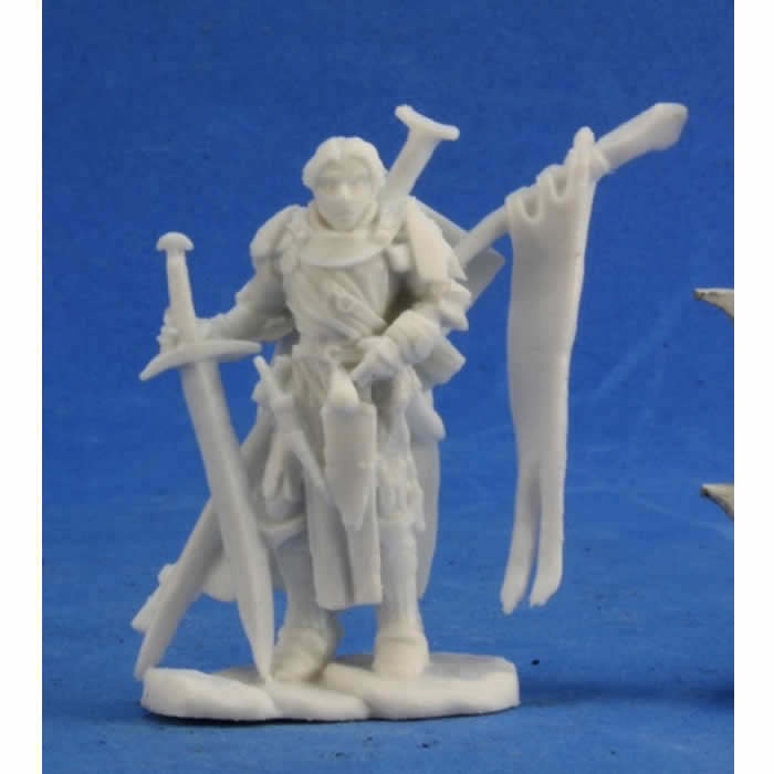 RPR89025 Alain Fighter Miniature 25mm Heroic Scale Pathfinder Bones (ONLINE ORDER ONLY)