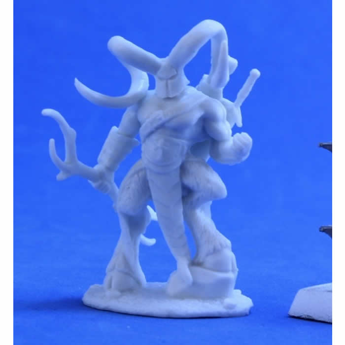 RPR89033 Horned Hunter Miniature 25mm Heroic Scale Pathfinder Bones Reaper Miniatures (ONLINE ORDER ONLY)