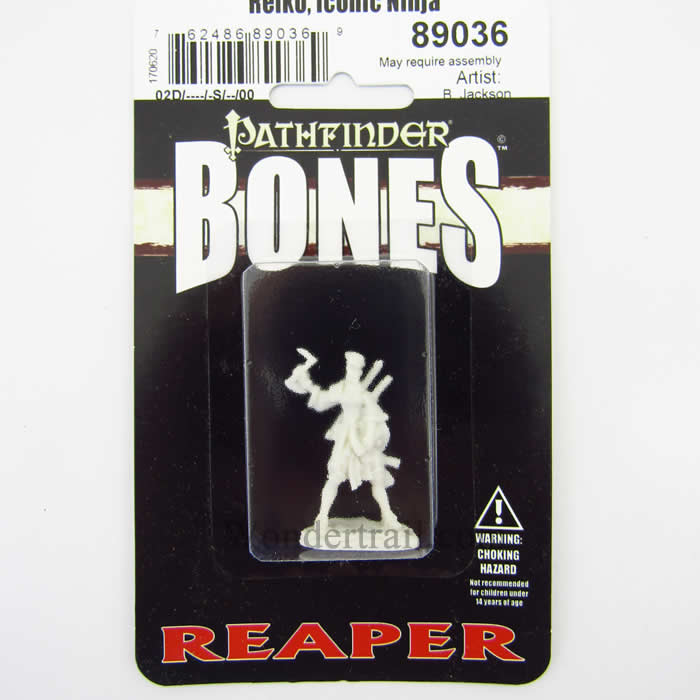 RPR89036 Reiko Iconic Ninja Miniature 25mm Heroic Scale Pathfinder (ONLINE ORDER ONLY)