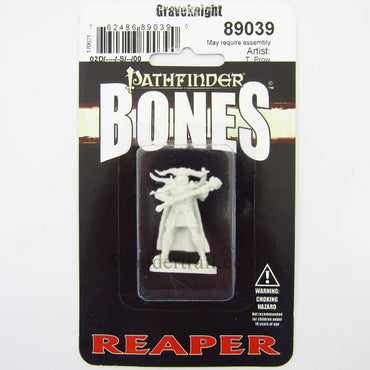 RPR89039 Graveknight Miniature 25mm Heroic Scale Pathfinder Bones (ONLINE ORDER ONLY)
