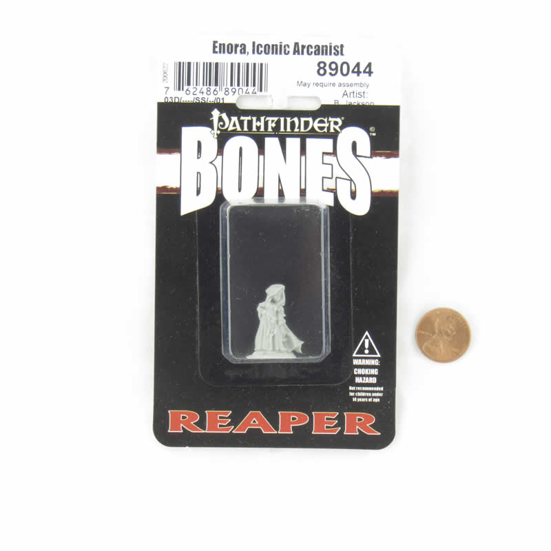 RPR89044 Enora Iconic Arcanist Miniature 25mm Heroic Scale Figure Pathfinder Bones (ONLINE ORDER ONLY)
