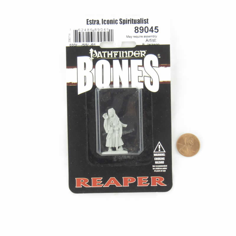 RPR89045 Estra Iconic Spiritualist Miniature 25mm Heroic Scale Figure Pathfinder Bones (ONLINE ORDER ONLY)