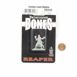 RPR89046 Erasmus Iconic Medium Miniature 25mm Heroic Scale Figure Pathfinder Bones (ONLINE ORDER ONLY)