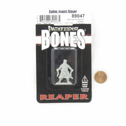 RPR89047 Zadim Iconic Slayer Miniature 25mm Heroic Scale Figure Pathfinder Bones (ONLINE ORDER ONLY)
