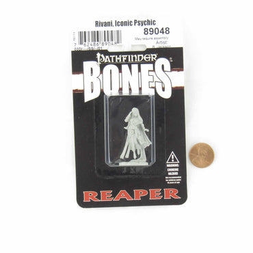 RPR89048 Rivani Iconic Psychic Miniature 25mm Heroic Scale Figure Pathfinder Bones (ONLINE ORDER ONLY)