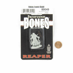 RPR89049 Hakon Iconic Skald Miniature 25mm Heroic Scale Figure Pathfinder Bones (ONLINE ORDER ONLY)