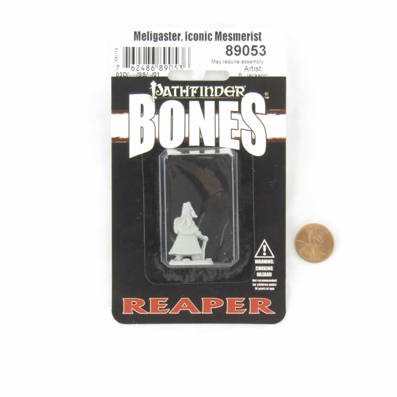RPR89053 Meligaster Iconic Mesmerist Miniature 25mm Heroic Scale Figure Pathfinder Bones (ONLINE ORDER ONLY)