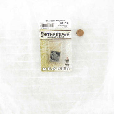 RPR89105 Harsk Iconic Ranger Dwarf Miniature 25mm Heroic Scale Figure Pathfinder Bones (ONLINE ORDER ONLY)