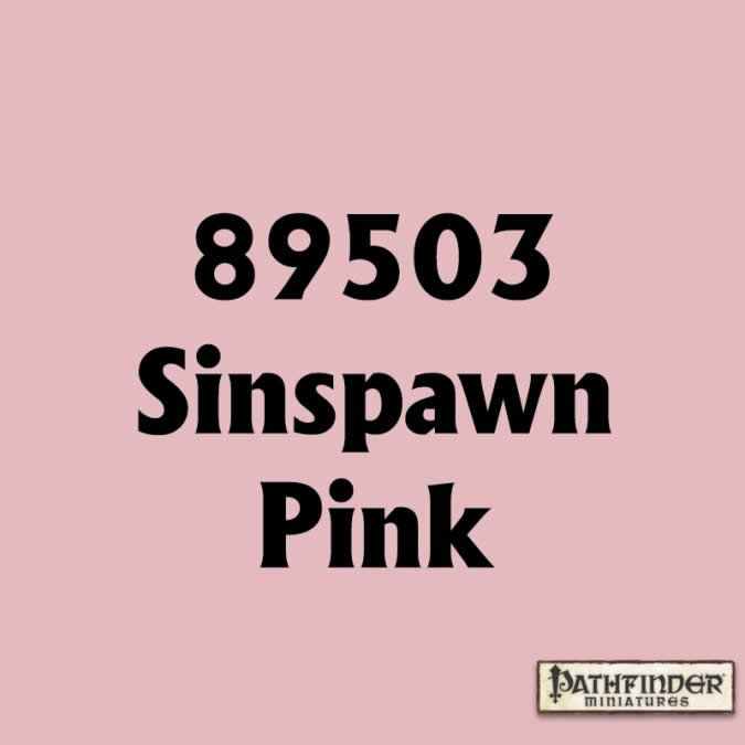 RPR89503 Sinspawn Pink Master Series Hobby Paint .5oz Dropper Bottle (ONLINE ORDER ONLY)