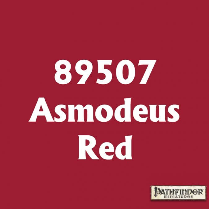 RPR89507 Asmodeus Red Master Series Hobby Paint .5oz Dropper Bottle (ONLINE ORDER ONLY)