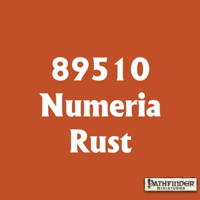 RPR89510 Numeria Rust Master Series Hobby Paint .5oz Dropper Bottle (ONLINE ORDER ONLY)