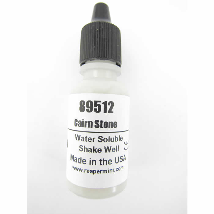 RPR89512 Cairn Stone Master Series Hobby Paint .5oz Dropper Bottle (ONLINE ORDER ONLY)
