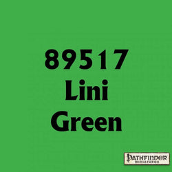 RPR89517 Lini Green Master Series Hobby Paint .5oz Dropper Bottle (ONLINE ORDER ONLY)