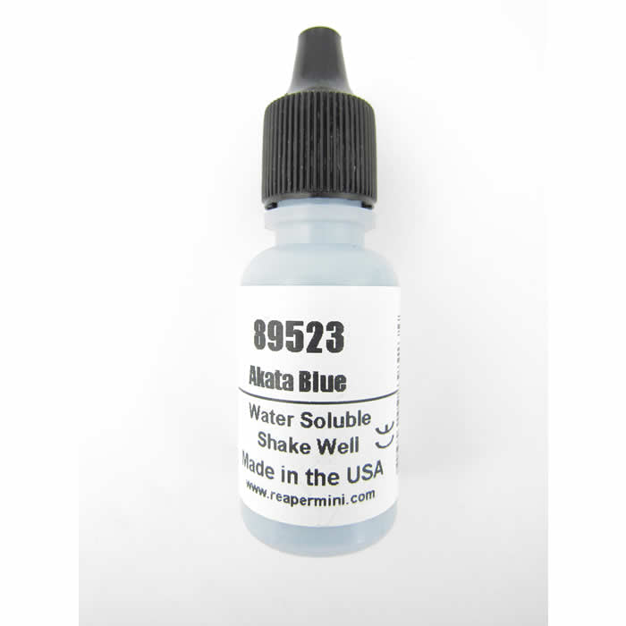 RPR89523 Akata Blue Master Series Hobby Paint .5oz Dropper Bottle (ONLINE ORDER ONLY)
