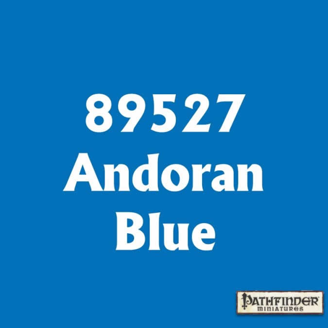 RPR89527 Andoran Blue Master Series Hobby Paint .5oz Dropper Bottle (ONLINE ORDER ONLY)
