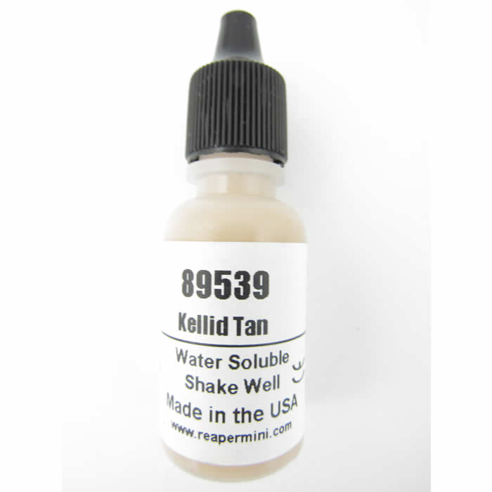 RPR89539 Kellid Tan Master Series Hobby Paint .5oz Dropper Bottle (ONLINE ORDER ONLY)