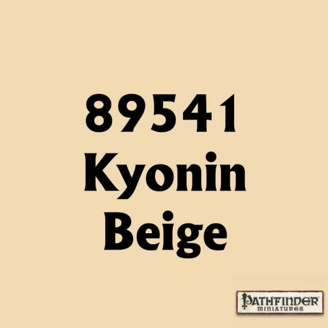 RPR89541 Kyonin Beige Master Series Hobby Paint .5oz Dropper Bottle (ONLINE ORDER ONLY)
