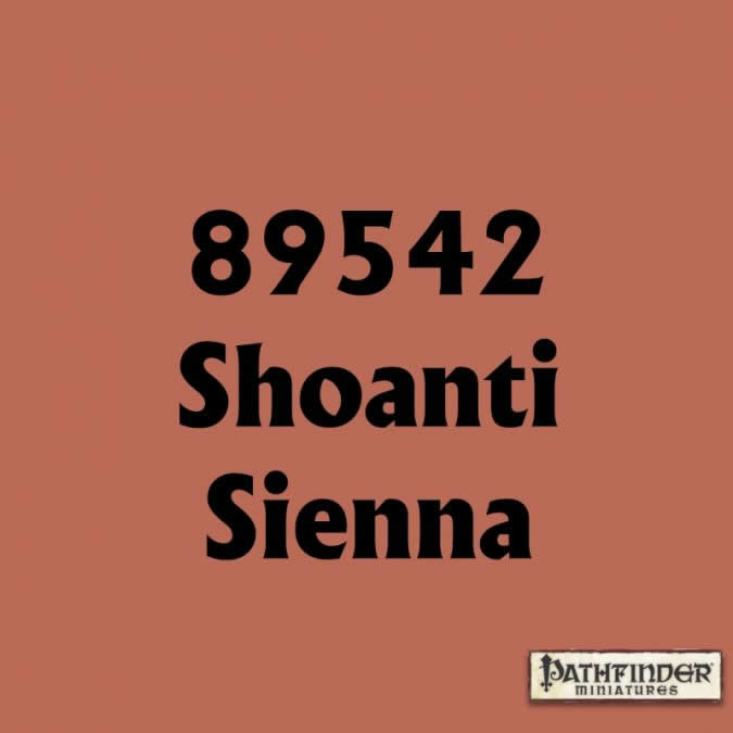 RPR89542 Shoanti Sienna Master Series Hobby Paint .5oz Dropper Bottle (ONLINE ORDER ONLY)
