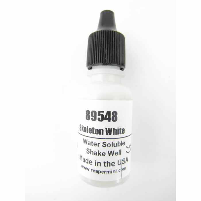 RPR89548 Skeleton White Master Series Hobby Paint .5oz Dropper Bottle (ONLINE ORDER ONLY)