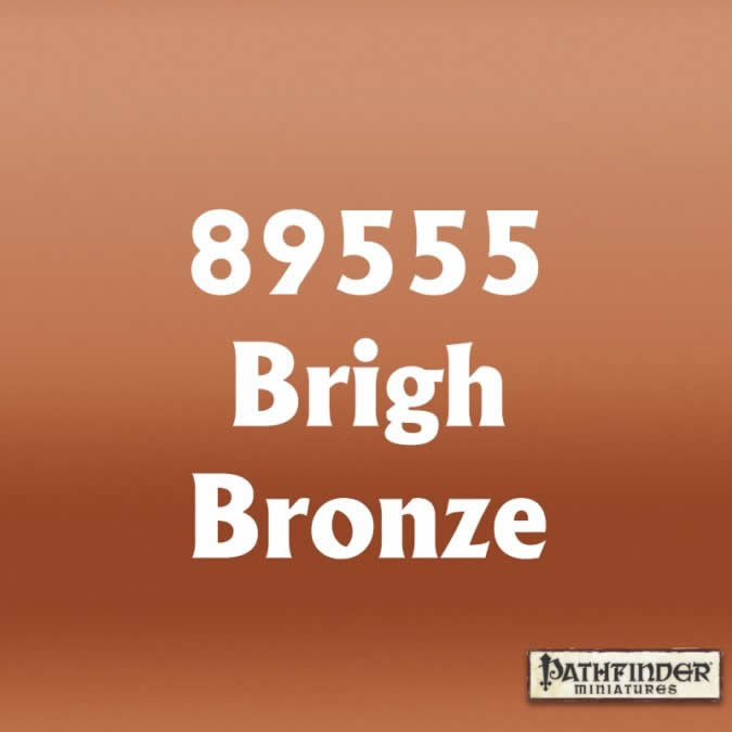 RPR89555 Brigh Bronze Master Series Hobby Paint .5oz Dropper Bottle (ONLINE ORDER ONLY)
