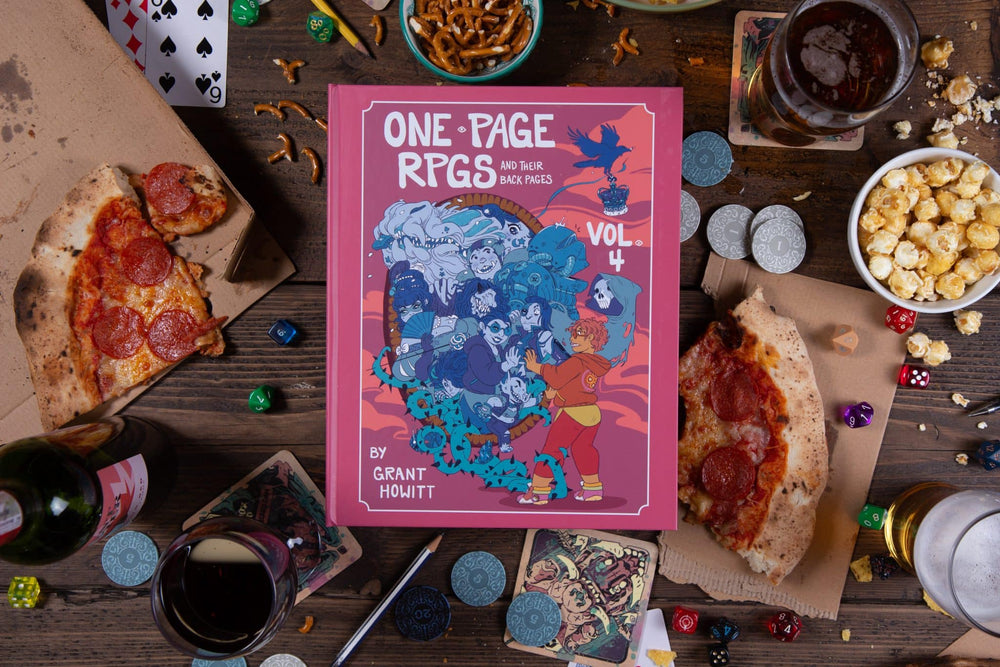 One Page RPGs - Volume 4 (ONLINE ORDER ONLY)