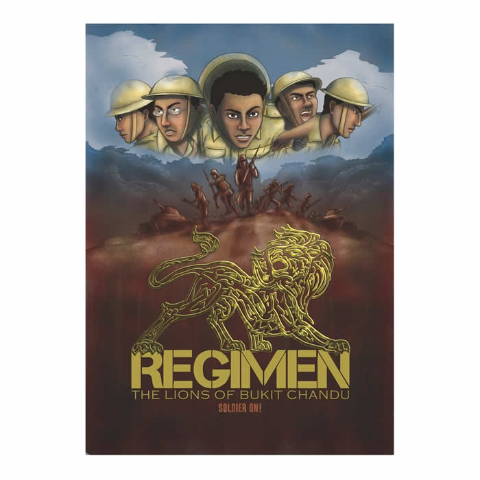 RTBREGI01 Regimen The Lions Of Bukit Chandu Table Top Game Red Tin Bot (ONLINE ORDER ONLY)