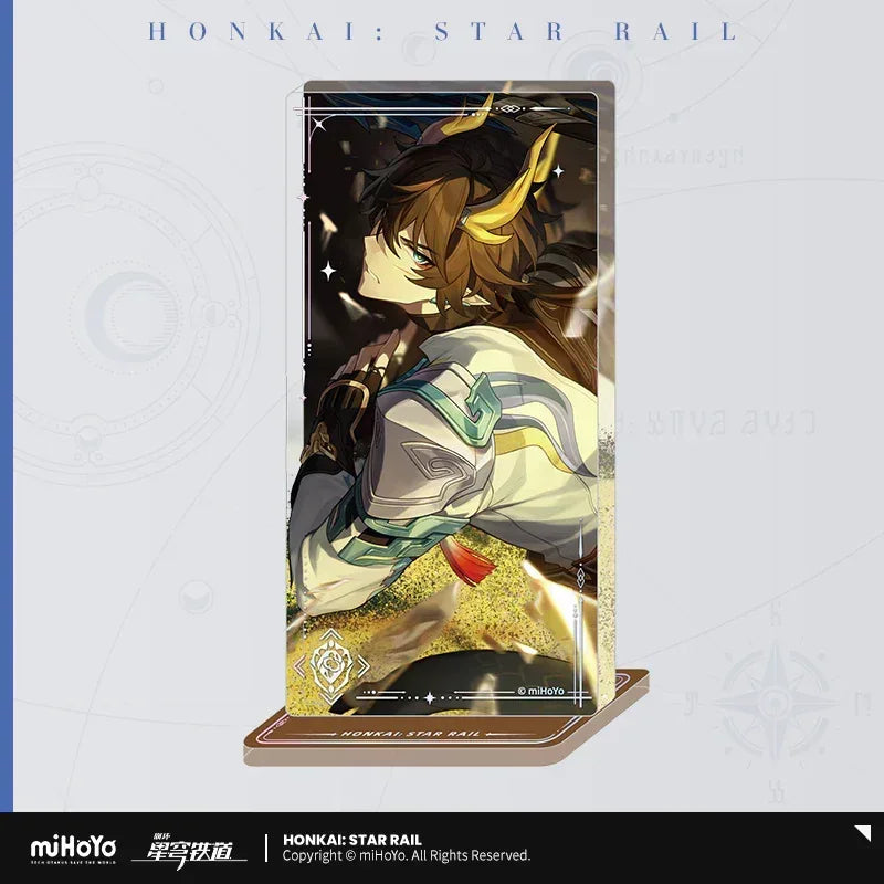 Honkai: Star Rail Light Cone Series Glitter Quicksand Acrylic Block Ornaments